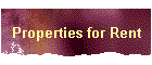 Properties for Rent